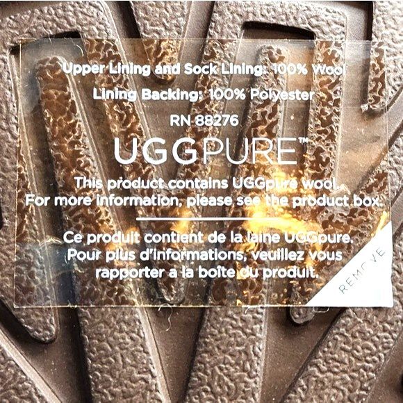 UGG Men's Cooke Dark Chestnut Suede & Wool Collapsible Heel Loafer Size 7, NIB - Picture 10 of 12